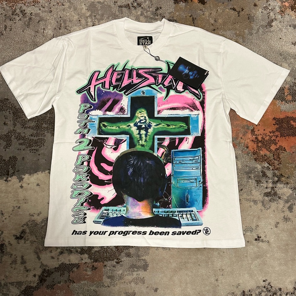 Hellstar Online T-Shirt Size Small & Medium - Picture 1 of 2